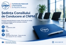 Ședința Consiliului de Conducere al CNPM-03 septembrie 2026
