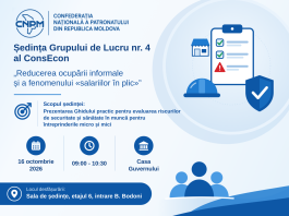 Ședința Grupului de Lucru 4 al Consiliului Economic pe lângă Prim-ministru