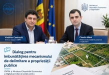Dialog instituțional pentru soluții de deblocare a procesului de delimitare a proprietății publice